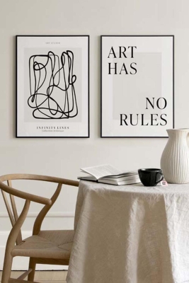 2 Parça Gerçek Ahşap Çerçeveli Tablo Seti - ARTCERCEVE9