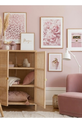 5 Parça Ahşap Çerçeve Görünümlü Mdf Tablo Seti - ARTAVESSAYSLMSTKO26