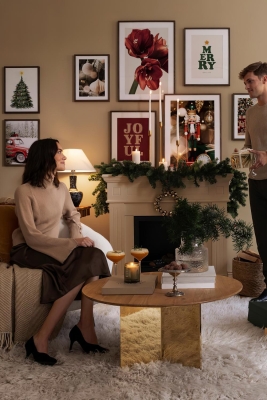 8 Parça Ahşap Çerçeve Görünümlü Mdf Tablo Seti - CRCVSZARTEVESSAYENI10