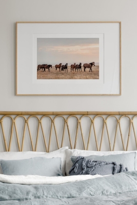 Tek Parça Ahşap Çerçeveli Poster Tablo - TEKHAMCERCEVE106