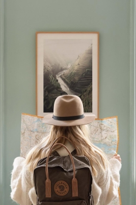 Tek Parça Ahşap Çerçeveli Poster Tablo - TEKHAMCERCEVE135