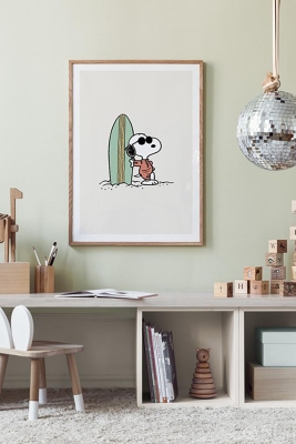 Tek Parça Ahşap Çerçeveli Poster Tablo - TEKHAMCERCEVE23