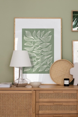 Tek Parça Ahşap Çerçeveli Poster Tablo - TEKHAMCERCEVE32