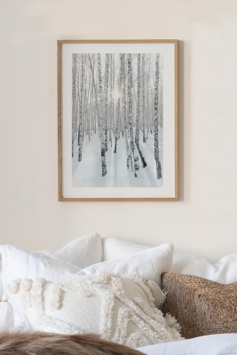 Tek Parça Ahşap Çerçeveli Poster Tablo - TEKHAMCERCEVE52