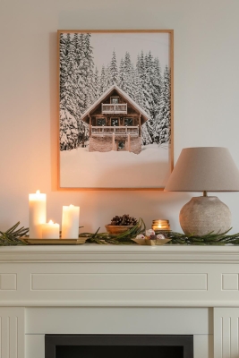 Tek Parça Ahşap Çerçeveli Poster Tablo - TEKHAMCERCEVE58