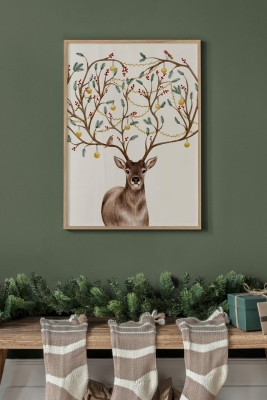 Tek Parça Ahşap Çerçeveli Poster Tablo - TEKHAMCERCEVE82