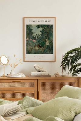 Tek Parça Ahşap Çerçeveli Poster Tablo - TEKHAMCERCEVE9