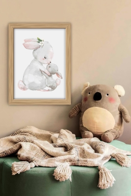 Tek Parça Çerçeve Görünümlü Çocuk Odası Mdf Tablo - 1SMKIDSARTAVESSA19