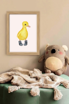 Tek Parça Çerçeve Görünümlü Çocuk Odası Mdf Tablo - 1SMKIDSARTAVESSA7