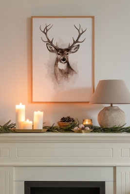 Tek Parça Çerçeve Görünümlü Mdf Tablo - TEKHAMMDF104