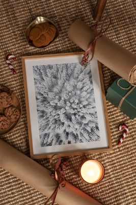 Tek Parça Çerçeve Görünümlü Mdf Tablo - TEKHAMMDF11