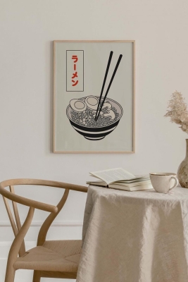 Tek Parça Çerçeve Görünümlü Mdf Tablo - TEKHAMMDF115