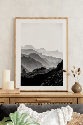 Tek Parça Çerçeve Görünümlü Mdf Tablo - TEKHAMMDF43