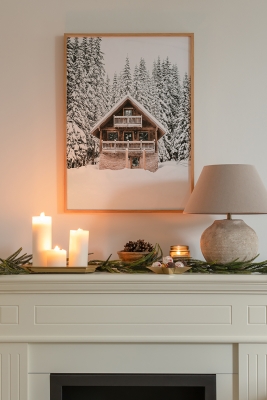 Tek Parça Çerçeve Görünümlü Mdf Tablo - TEKHAMMDF58