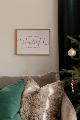 Tek Parça Çerçeve Görünümlü Mdf Tablo - TEKHAMMDF75