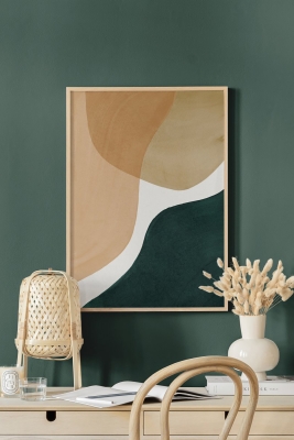 Tek Parça Çerçeve Görünümlü Mdf Tablo - TEKHAMMDF90